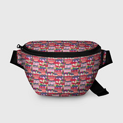 Поясная сумка Торты со свежими ягодами, цвет: 3D-принт