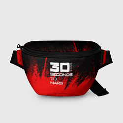 Поясная сумка 30 Seconds to Mars: Брызги, цвет: 3D-принт