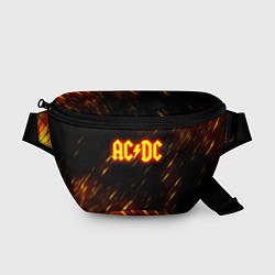 Поясная сумка ACDC Neon, цвет: 3D-принт