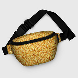 Поясная сумка Золотые Биткоины, цвет: 3D-принт — фото 2