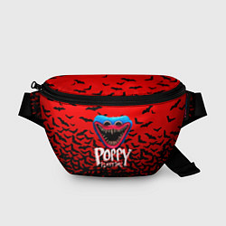 Поясная сумка Poppy Playtime летучие мыши, цвет: 3D-принт