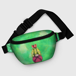 Поясная сумка Гном - кактус, цвет: 3D-принт — фото 2