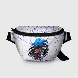 Поясная сумка СОНИК EXE ТЕМНЫЙ СОНИК, цвет: 3D-принт