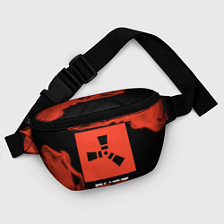 Поясная сумка RUST - Красное Пламя, цвет: 3D-принт — фото 2