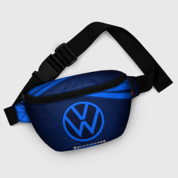 Поясная сумка VOLKSWAGEN Volkswagen Абстракция, цвет: 3D-принт — фото 2