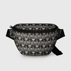 Поясная сумка Маленькая собачка паттерн, цвет: 3D-принт