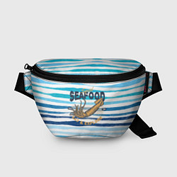 Поясная сумка Морская еда Кальмар, цвет: 3D-принт