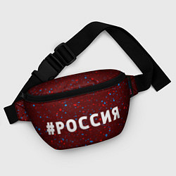 Поясная сумка РОССИЯ Брызги, цвет: 3D-принт — фото 2