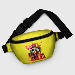 Поясная сумка Punks Not Dead - Панки Хой!, цвет: 3D-принт — фото 2