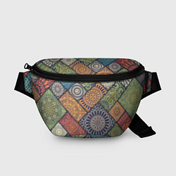 Поясная сумка Mandala-pattern, цвет: 3D-принт