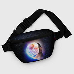 Поясная сумка Космос внутри нас, цвет: 3D-принт — фото 2