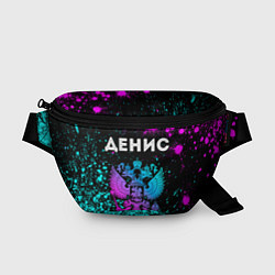 Поясная сумка Денис Россия, цвет: 3D-принт