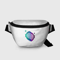 Поясная сумка Шлем космонавта, цвет: 3D-принт