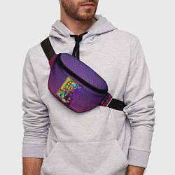 Поясная сумка Кот - сфинкс Крестный отец, цвет: 3D-принт — фото 2