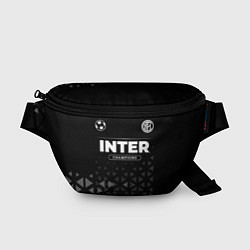 Поясная сумка Inter Форма Champions, цвет: 3D-принт