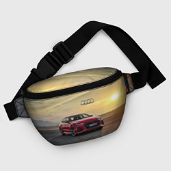 Поясная сумка Audi RS 7 на закате солнца Audi RS 7 at sunset, цвет: 3D-принт — фото 2
