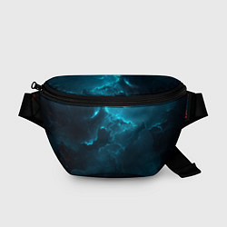 Поясная сумка Облака и звезды, цвет: 3D-принт