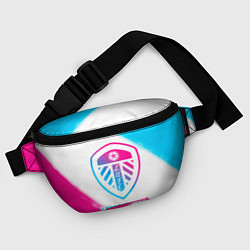 Поясная сумка Leeds United Neon Gradient, цвет: 3D-принт — фото 2