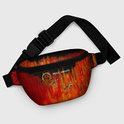 Поясная сумка Hell Awaits - Slayer, цвет: 3D-принт — фото 2