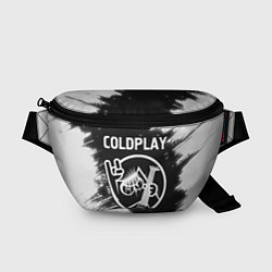 Поясная сумка Coldplay КОТ Краска, цвет: 3D-принт