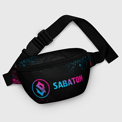 Поясная сумка Sabaton Neon Gradient, цвет: 3D-принт — фото 2