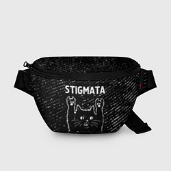 Поясная сумка Группа Stigmata и Рок Кот, цвет: 3D-принт