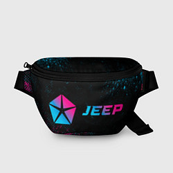 Поясная сумка Jeep Neon Gradient, цвет: 3D-принт