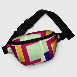 Поясная сумка В стиле авангардизма, цвет: 3D-принт — фото 2