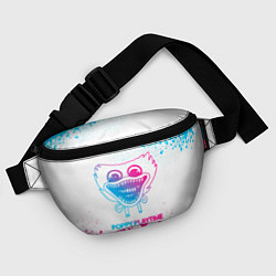 Поясная сумка Poppy Playtime neon gradient style, цвет: 3D-принт — фото 2