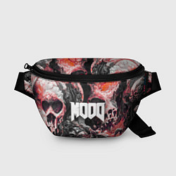 Поясная сумка Mood in doom style 2, цвет: 3D-принт