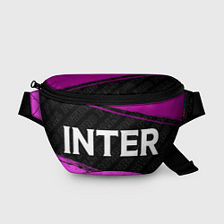 Поясная сумка Inter pro football: надпись и символ, цвет: 3D-принт