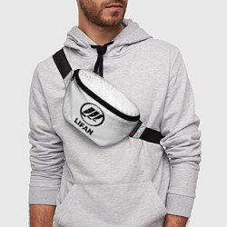 Поясная сумка Lifan с потертостями на светлом фоне, цвет: 3D-принт — фото 2