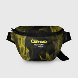 Поясная сумка Cuphead жёлтый огонь, цвет: 3D-принт