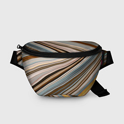Поясная сумка Colored wavy lines, цвет: 3D-принт