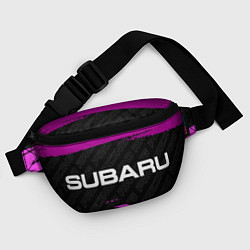 Поясная сумка Subaru pro racing: надпись и символ, цвет: 3D-принт — фото 2