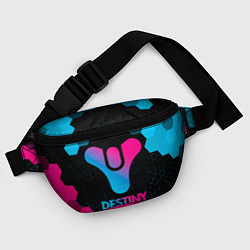 Поясная сумка Destiny - neon gradient, цвет: 3D-принт — фото 2