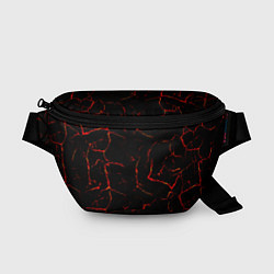 Поясная сумка Текстура лавы, цвет: 3D-принт