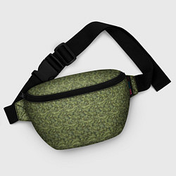 Поясная сумка Армейская форма мелкий пиксель, цвет: 3D-принт — фото 2