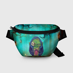 Поясная сумка Горилла - зомби, цвет: 3D-принт