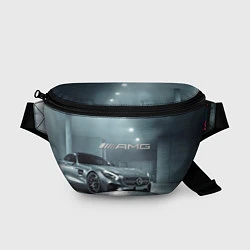 Поясная сумка Mercedes AMG - Motorsport, цвет: 3D-принт