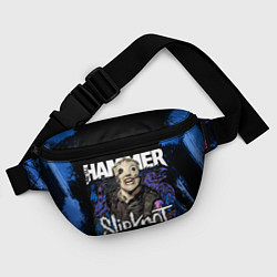Поясная сумка Slipknot hammer blue, цвет: 3D-принт — фото 2