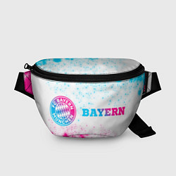 Поясная сумка Bayern neon gradient style: надпись и символ, цвет: 3D-принт