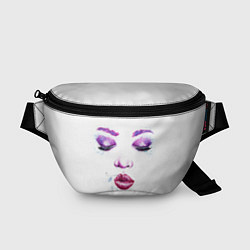 Поясная сумка Лицо милой девушки, цвет: 3D-принт