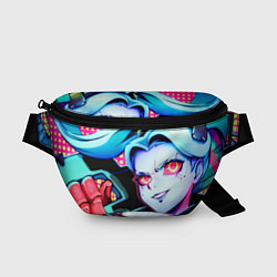 Поясная сумка Ребекка: поп-арт, цвет: 3D-принт