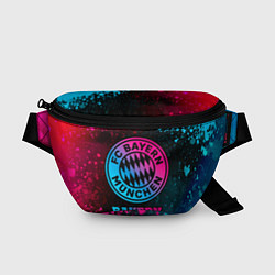 Поясная сумка Bayern - neon gradient, цвет: 3D-принт