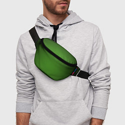Поясная сумка Зеленый с затемняющей виньеткой, цвет: 3D-принт — фото 2