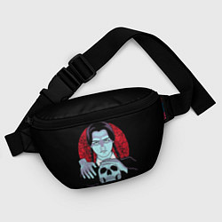Поясная сумка Wednesday Skull, цвет: 3D-принт — фото 2