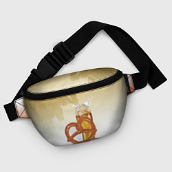 Поясная сумка Брецель с пивом, цвет: 3D-принт — фото 2