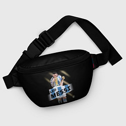 Поясная сумка Лео Месси чемпион Мира, цвет: 3D-принт — фото 2