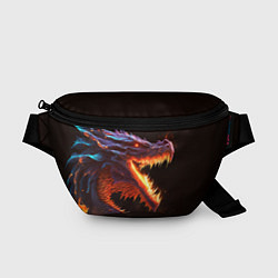 Поясная сумка Огненный дракон, цвет: 3D-принт